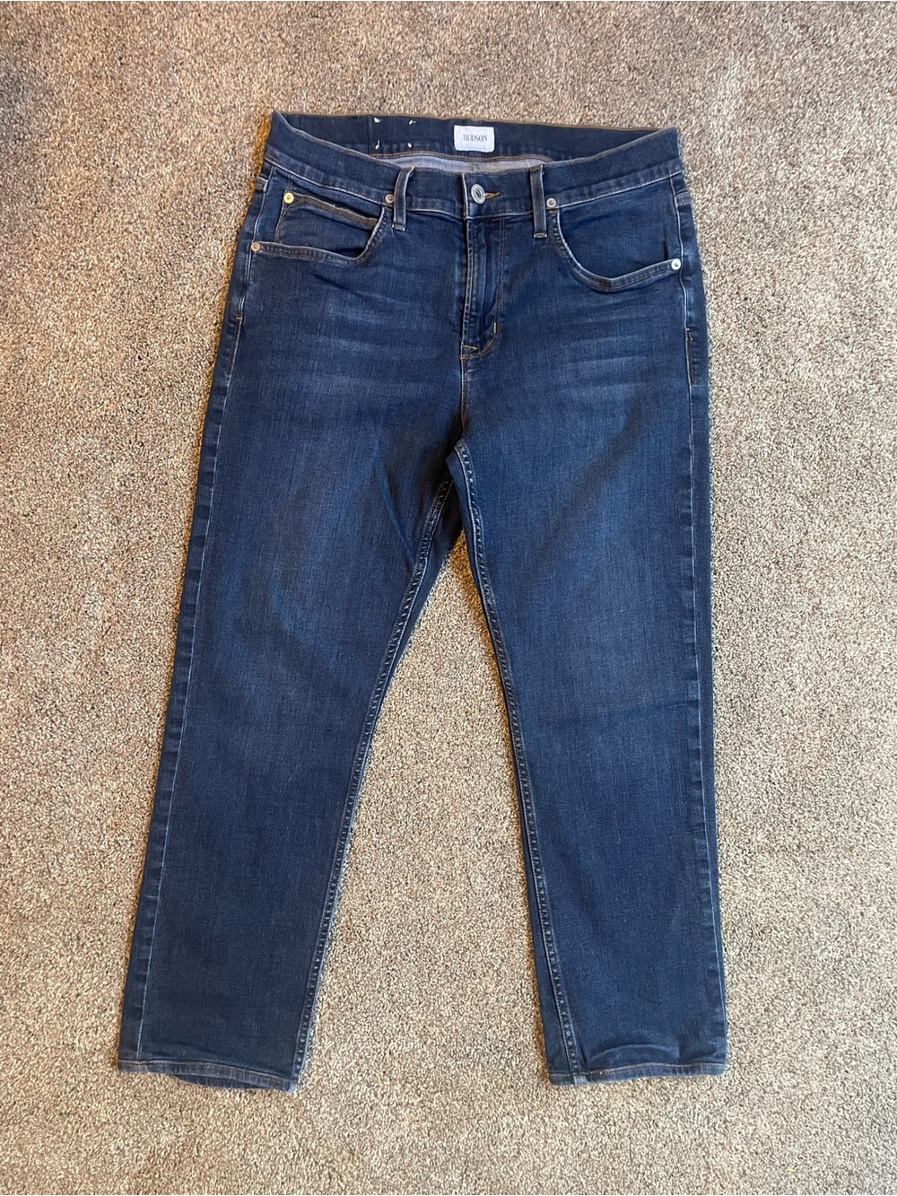 Hudson Blake Slim Straight Leg Men’s Jeans Size 34